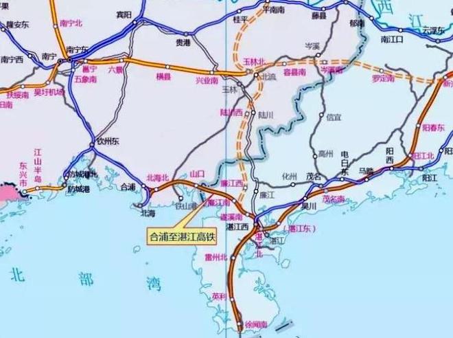 广西合湛高铁建设进展，时代步伐与小城惊喜同步推进